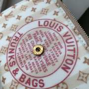 New Arrivals 2026 Louis Vuitton M29461 Victorine Wallet In LV Stamp Nude Rose 12x9.5x2.5cm - 5
