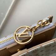 New Arrivals 2026 Louis Vuitton M29455 Lisa Wallet In Banana Yellow With LV Stamp Pattern 9x11.5x1.5cm - 5