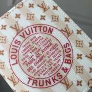 New Arrivals 2026 Louis Vuitton M29058 LV Charms Pocket Wallet In Stamp Nude Pink 9x10x2.5cm - 5