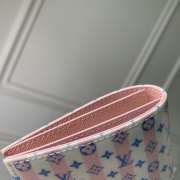 New Arrivals 2026 Louis Vuitton M29461 Victorine Wallet In LV Stamp Blue 12x9.5x2.5cm - 6