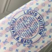 New Arrivals 2026 Louis Vuitton M29461 Victorine Wallet In LV Stamp Blue 12x9.5x2.5cm - 4