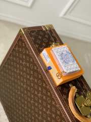 Louis Vuitton M29455 Lisa Wallet In Blue With LV Stamp Pattern 9x11.5x1.5cm - 6
