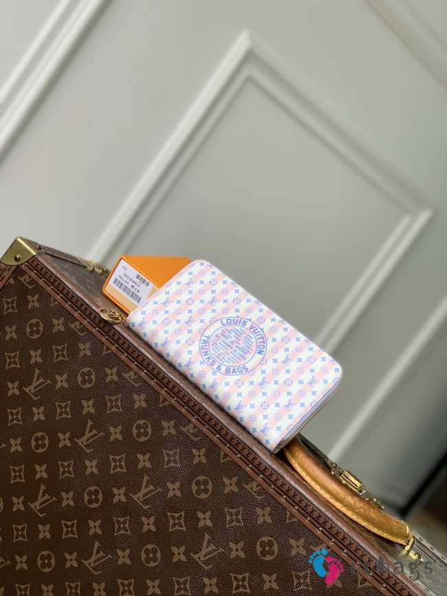 Uubags Louis Vuitton M28463 Zippy Wallet In Blue 19.5x10.5x2.5cm - 1