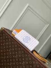 Uubags Louis Vuitton M28463 Zippy Wallet In Blue 19.5x10.5x2.5cm - 1