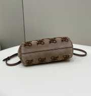 Uubags Fendi First Medium Bag In Brown Suede 32x24x10cm - 2