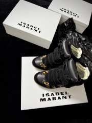 Uubags Isabel Maran Bekett sneakers bekett leather wedge sneakers Leopard 5cm - 5