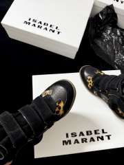 Uubags Isabel Maran Bekett sneakers bekett leather wedge sneakers Leopard 5cm - 3