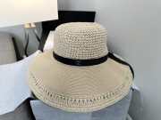 Uubags Chanel Raffia Wide Brim Hat In Beige - 1