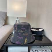 Uubags Chanel Denim Mood Cloche Bucket Hat M Black - 1
