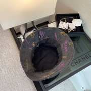 Uubags Chanel Denim Mood Cloche Bucket Hat M Black - 4