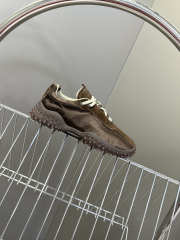 Uubags Miu Miu Bubble Sole Sneaker In Dark Brown - 3