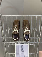 Uubags Miu Miu Bubble Sole Sneaker In Dark Brown - 2