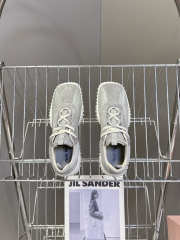 Uubags Miu Miu Bubble Sole Sneaker In Grey/White - 4