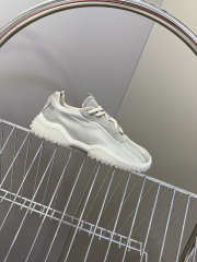 Uubags Miu Miu Bubble Sole Sneaker In Grey/White - 2