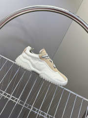 Uubags Miu Miu Bubble Sole Sneaker In Beige/White - 2