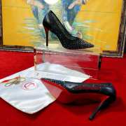Uubags Christan Louboutin Miss Z Degrastrass Perla 8cm Pumps In Black - 6