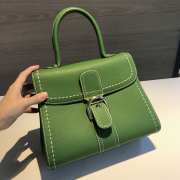 Uubags Delvaux Brillant Togo Bag In Green 28x13.5x22.5cm - 1