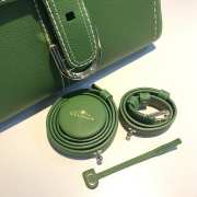 Uubags Delvaux Brillant Togo Bag In Green 28x13.5x22.5cm - 3