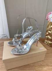 Uubags Christian Louboutin Rosalie jewel 10cm sandals - TPU and laminated calf leather - crystal  - 5