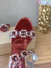 Uubags Christian Louboutin Just Jewel 8.5cm sandals - TPU and laminated calf leather - palacy  - 3