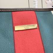 Uubags Gucci Tribeca large tote bag with charm in natural canvas 38x29.5x13cm - 4