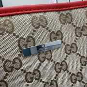 Uubags Gucci Tribeca large shopper bag in sand-colored and brown GG Canvas 38x29,5x13cm - 6