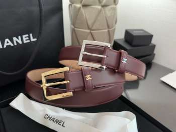 Uubags Chanel Leather Belt Calfskin 