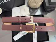 Uubags Chanel Leather Belt Calfskin  - 6