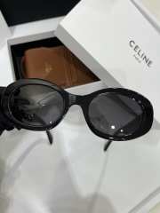 Uubags Celine Triomphe 01 sunglasses in Acetate Black - 5