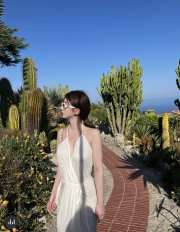 Uubags Celine Triomphe 01 sunglasses in Acetate White - 5