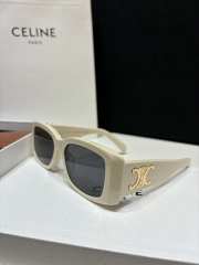 Uubags Celine Triomphe XL 01 Sunglasses in Acetate Ivory - 6