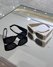 Uubags Celine Triomphe XL 01 Sunglasses in Acetate Ivory - 5