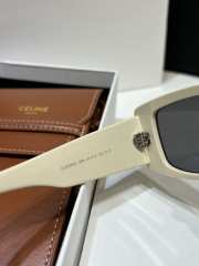 Uubags Celine Triomphe XL 01 Sunglasses in Acetate Ivory - 3