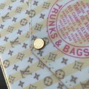 Uubags Louis Vuitton M29471 Pochette Félicie Bag In Banana Yellow With LV Stamp Pattern 21x12x3cm - 5
