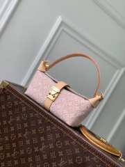 Uubags Louis Vuitton M2A382 Pochette Mia Bag In Monogram Emblème Rose Ruban 22x14.5x8cm - 1