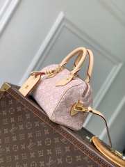 Uubags Louis Vuitton M2A039 Speedy Bandoulière 20 Bag In Light Pink 20.5x13.5x12cm - 4
