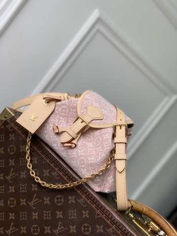 Uubags Louis Vuitton M29974 Odyssee PM Bag In Light Pink 27x17x12cm