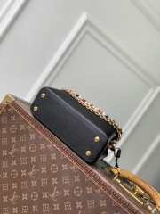 Uubags Louis Vuitton M29443 Capucines East West Mini Bag In Black 12x22x8cm - 3