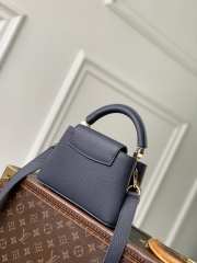 Uubags Louis Vuitton M28203 Capucines MM Why Knot Bag In Black 21x14x8cm - 2