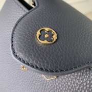 Uubags Louis Vuitton M28203 Capucines MM Why Knot Bag In Black 21x14x8cm - 4