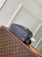 Uubags Louis Vuitton M28203 Capucines MM Why Knot Bag In Black 21x14x8cm - 6