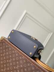 Uubags Louis Vuitton M28203 Capucines BB Why Knot Bag In Black 27x19x9cm - 4