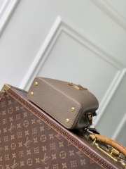 Uubags Louis Vuitton M28203 Capucines MM Why Knot Bag In Dark Clay 21x14x8cm - 4