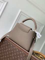 Uubags Louis Vuitton M28203 Capucines BB Why Knot Bag In Dark Clay 27x19x9cm - 4