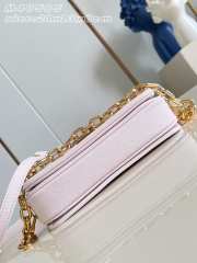 Uubags Louis Vuitton M29488 Pochette Métis East West Bag In Light Pink 21.5x13.5x6cm - 2