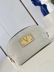Uubags Louis Vuitton M28652 Pochette Cosmétique PM bag Ocean Blue 19x12x6cm - 2
