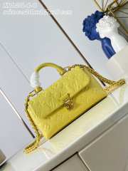 Uubags Louis Vuitton M12144 Madeleine Nano Bag In Yellow 21x12.5x6cm - 1