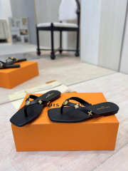 Uubags Louis Vuitton 1AK45V Gaia Flat Thong In Black  - 2