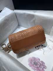 Uubags Chanel Classic Clutch With Chain Braided Raffia & Gold-Tone Metal In Brown 11.5x18.5x11cm - 2