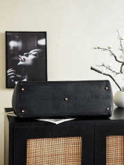 Uubags Chanel Large Shopping Bag Grained Calfskin & Gold-Tone Metal In Black 36x46x20cm - 2